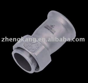 China Forged Inox Press Fittings Valve Connector Round Head Anti - Corrosion wholesale