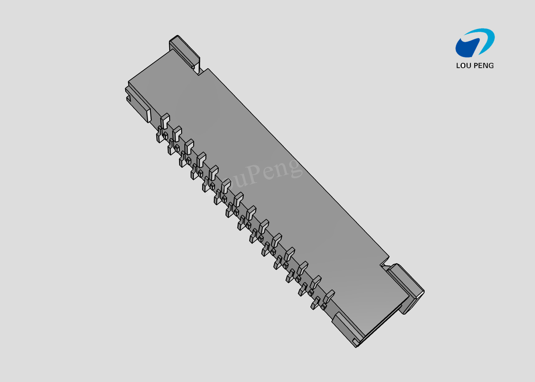FPC Connectors, Flex-to-Board, 28 Position, 0.5mm Pitch, Zero Insertion Force (ZIF), Vertical, Surface Mount