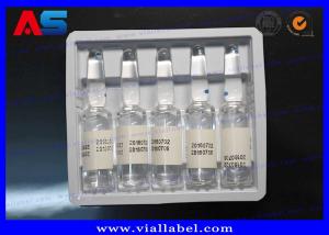 China 5 2ml Somatropin Ampoule PET Plastic Blister Packaging wholesale