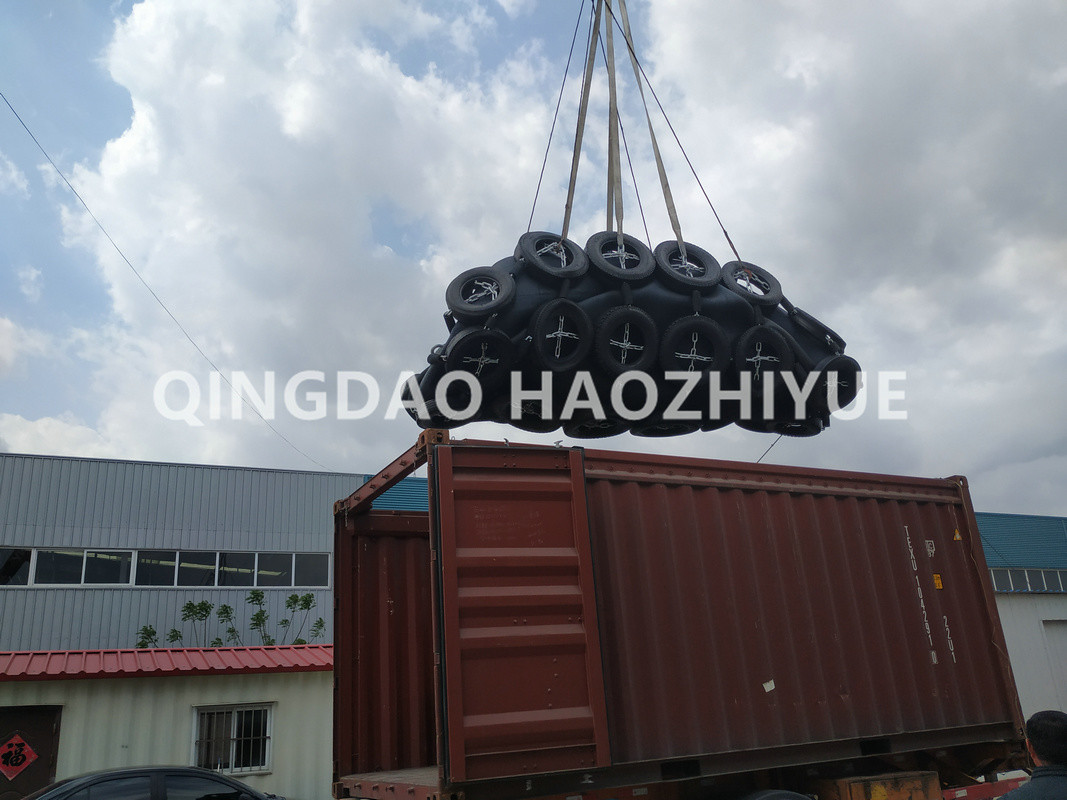 Chain Tyre Hydroponics Large Round Boat Bumpers 2000mm Marine Fenders