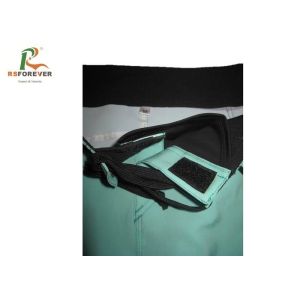 Aquamarine Blue Kids Swim Shorts , Sublimated Printing Boys Bathing Suits