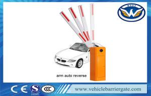 China Roadway Gate Barriers Parking Traffic Barrier Boom Gate RS485 Interface on sale