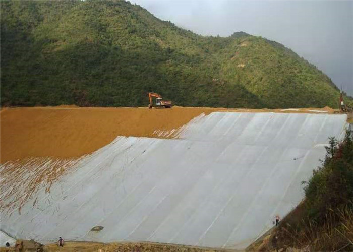 Needle Punched Polyester 100g Non Woven Geotextile Fabric