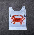 Disposable Non Woven Fabric Apron Hot Pot Restaurant Adult Children Lobster Meal