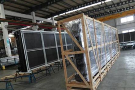 Oem V Type Flat Dry Air Cooled Condenser Immersion Cooling System