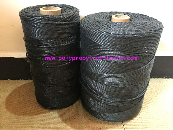 Black Polypropylene Cable Filler Yarn High Strength Environmentally Friendly