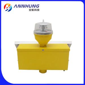 China 32.5cd Solar Aviation Obstruction Light 80m/s Low Intensity wholesale