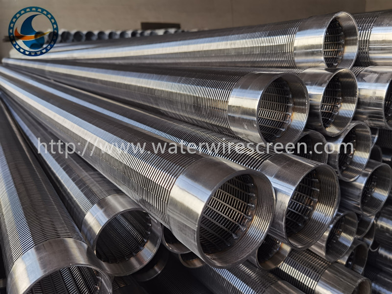 Grade 304 Stainless Steel V Shaped 219mm Wedge Wire Screen Pipe All Welded