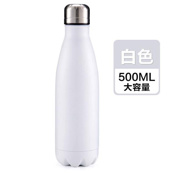 Customizable 304 Stainless Steel Vacuum Insulated Cup With Large Capacity For Outdoor, Car And Sports Use - Coca-Cola Bottle Style For Cross-border