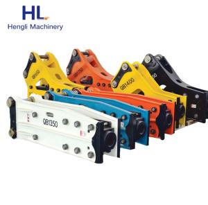 China HL125 Durable life mining spare parts all series excavator heavy duty concrete rock stone hydraulic hammer breaker wholesale