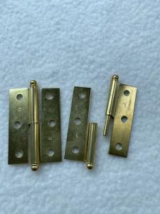 China Lift Off H Style Cabinet Hinges 60x40mm Brass Plated wholesale
