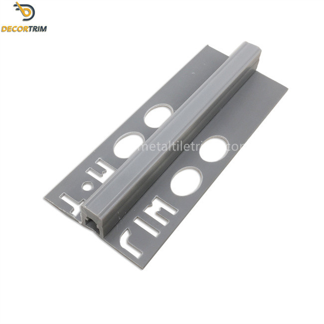 PVC Grey Expansion Joint Profile For Absorbing Flooring Vibration