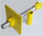 R38N 38mm Anchor Drill Self drilling anchor bolt for decayed rock , sand gravel