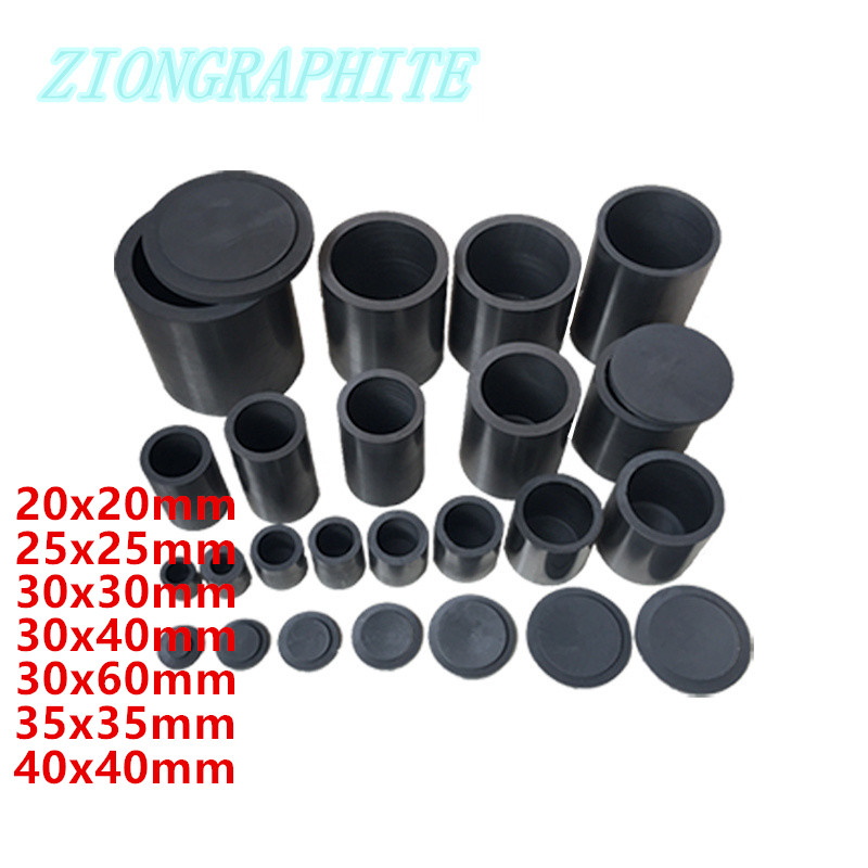 High Pure Graphite Materials Crucible for Gold Silver Melting Casting Metal Furnace