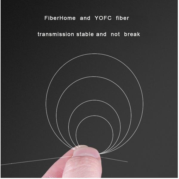 Pre-connectorized Fibre Optic Cable Patch Cord SC Connector FTTH Drop Cable Jumper 1 2 4 CORE factory 3