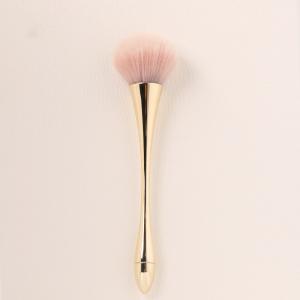 China OEM Round Shape Face Foundation Brush , Compact Powder Brush Pure Hair wholesale