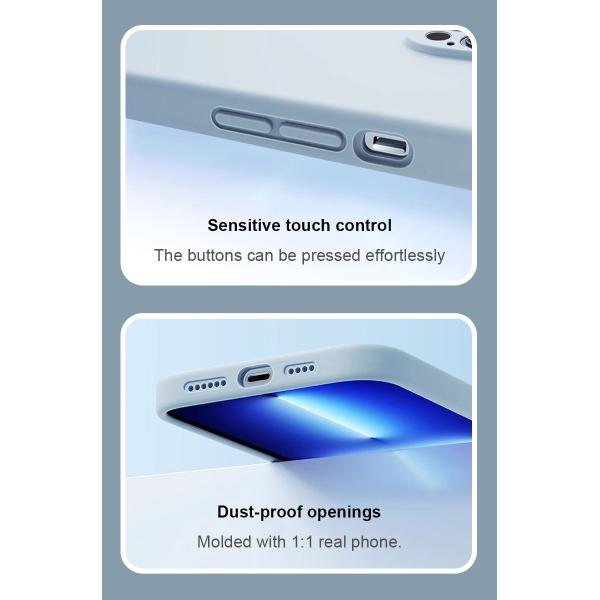 Real Liquid Silicone Mobile Phone Case Waterproof Shockproof For Samsung S24