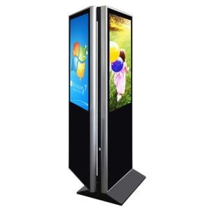 China 55 Inch Floor Standing Touch Screen Kiosk , Indoor Ultra Thin Touch Screen wholesale