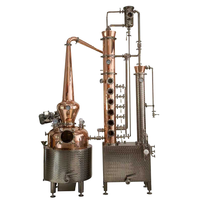 304 Stainless Steel 100L Vodka Whisky Distillery Equipment for Home Distillation