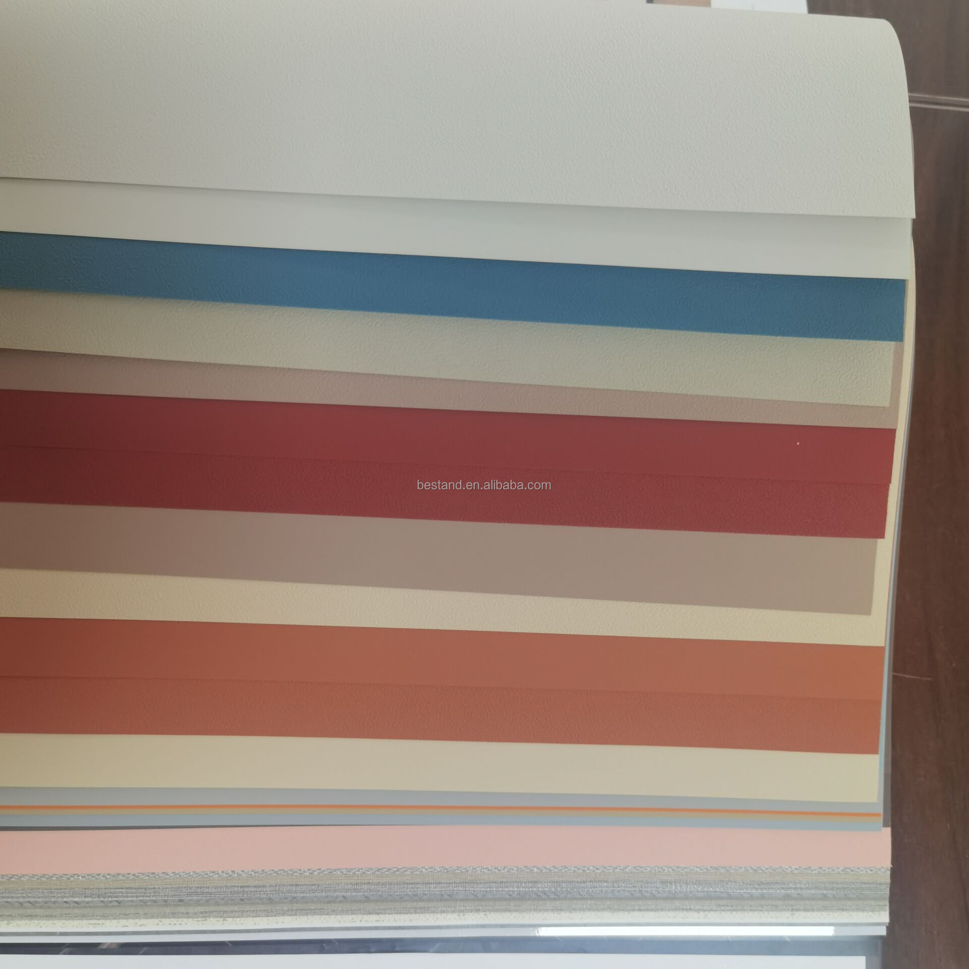 200m-400m PVC Laminated Film Embossed Stained PVC Self Adhesive Foil