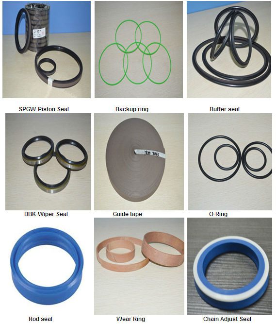 Komatsu Excavator Hydraulic Cylinder Oil Seal Kit