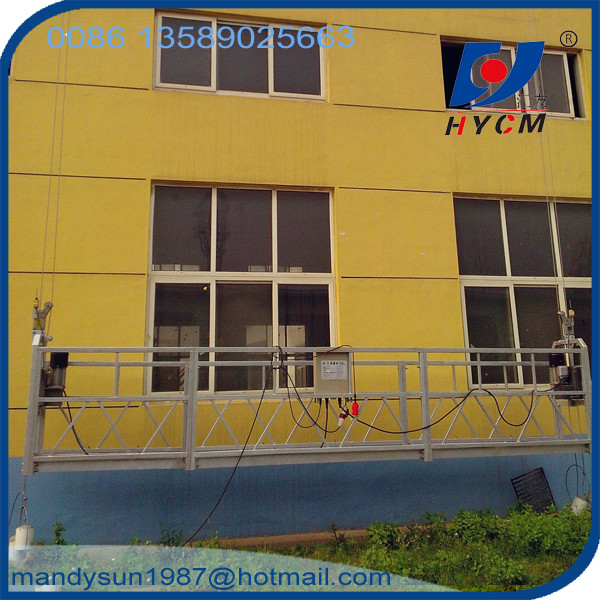 Building Gondola Construction Suspended Working Platforms ZLP800 with 380v/60Hz