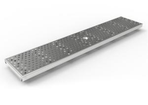 China No Noise Stainless Steel Trench Drains , Stainless Steel Stormwater Grates Low Power Consumption wholesale