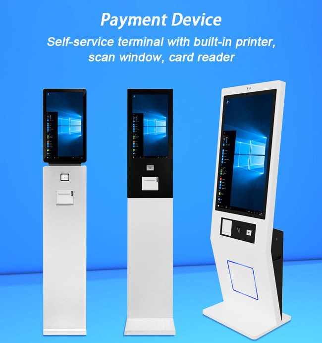 32" Self Service Touch Screen Kiosks OEM Interactive Information Kiosk