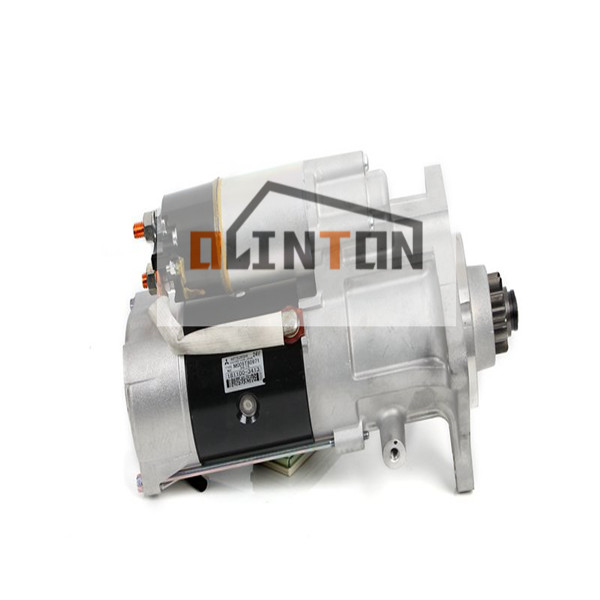 Diesel Engine Parts Excavator Starter Motor 1-81100341-1 for ZX450 Construction Works