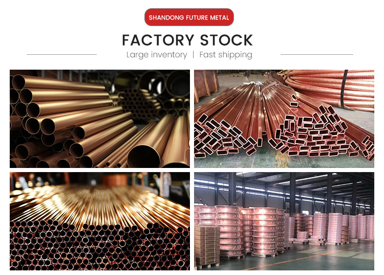 Soft / Hard Temper Pancake Copper Tube ASTM B883 ASTM B819 C12200 C11000