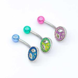 China 14G 1.6mm Stainless Steel Piercing Jewelry Belly Button Barbell wholesale