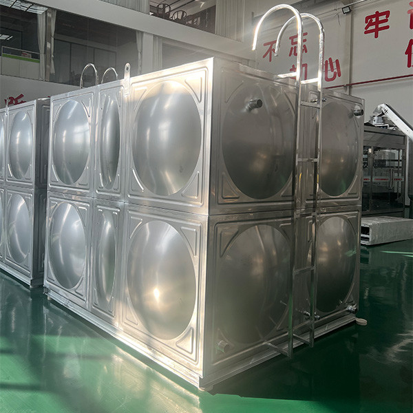 Stainless Steel Water Storage Containers For Household Rooftop Domestic Water