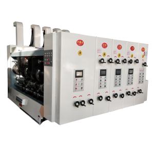 China Carton Pizza Flexo Corrugated Box Printing Machine 380v 50hz on sale