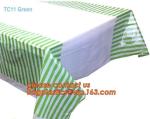 Biodegradable compostabl tablecloth table cover, dress up your party dessert
