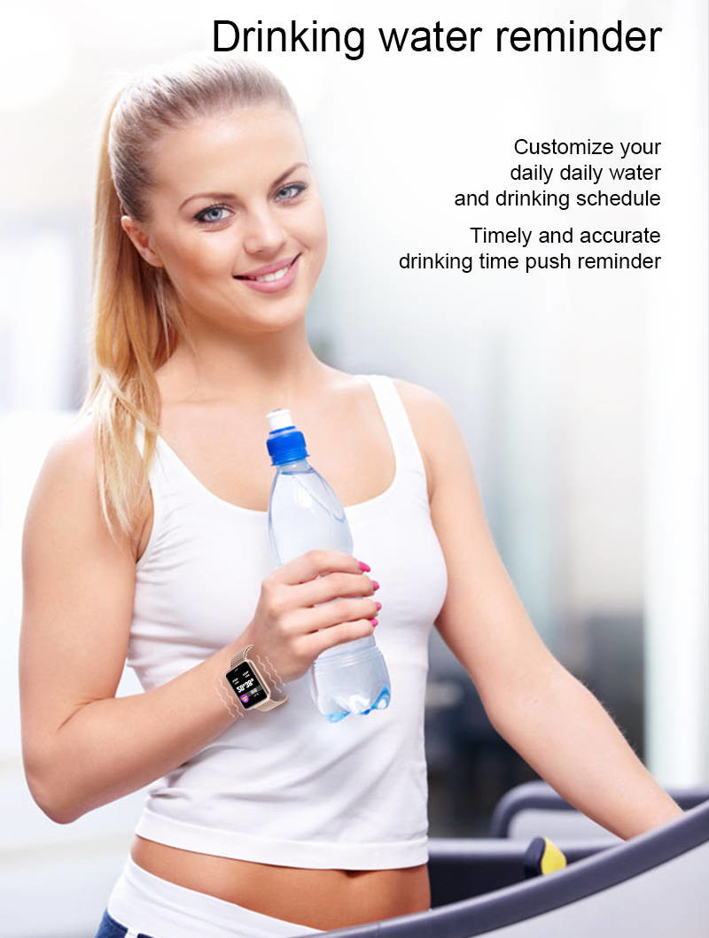 1.3in NFC Sport Smart Watch Multiple Motion Mode 180mAh Dual PPG