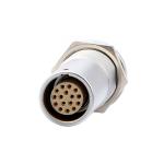 Military Industrial Medical Circular Connectors B Series Z19 16P Fixed Double