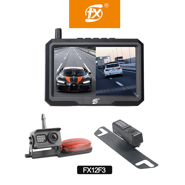 High Brightness HD Reverse Camera 5 Inch Color Screen Metal Material