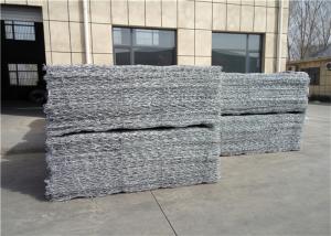 China PVC Coating Galvanized Gabion Boxes For Stabilization And Protection wholesale