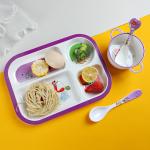 Melamine Childrens Dinner Set With Plates Bowls And Cups Eco Friendly Food Grade