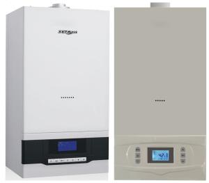 China Double Pipe Wall Hung Home Gas Boiler Low Running Voice 20-50HZ Power Supply wholesale