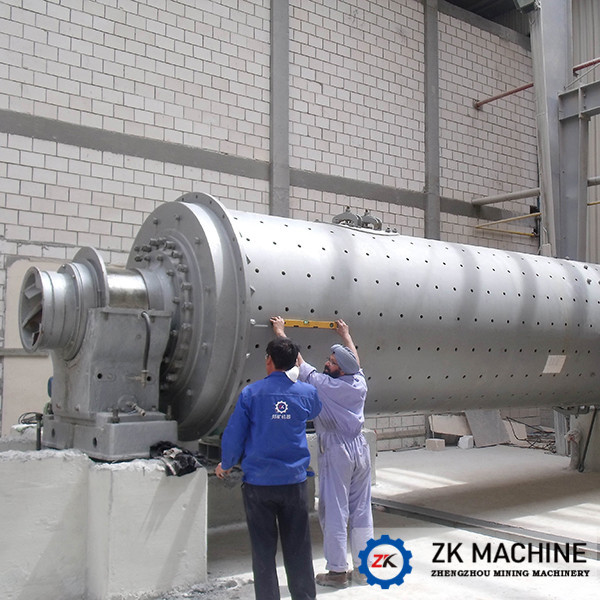 Magnesium Continuous 900X1800 20TPH Ball Mill Grinder