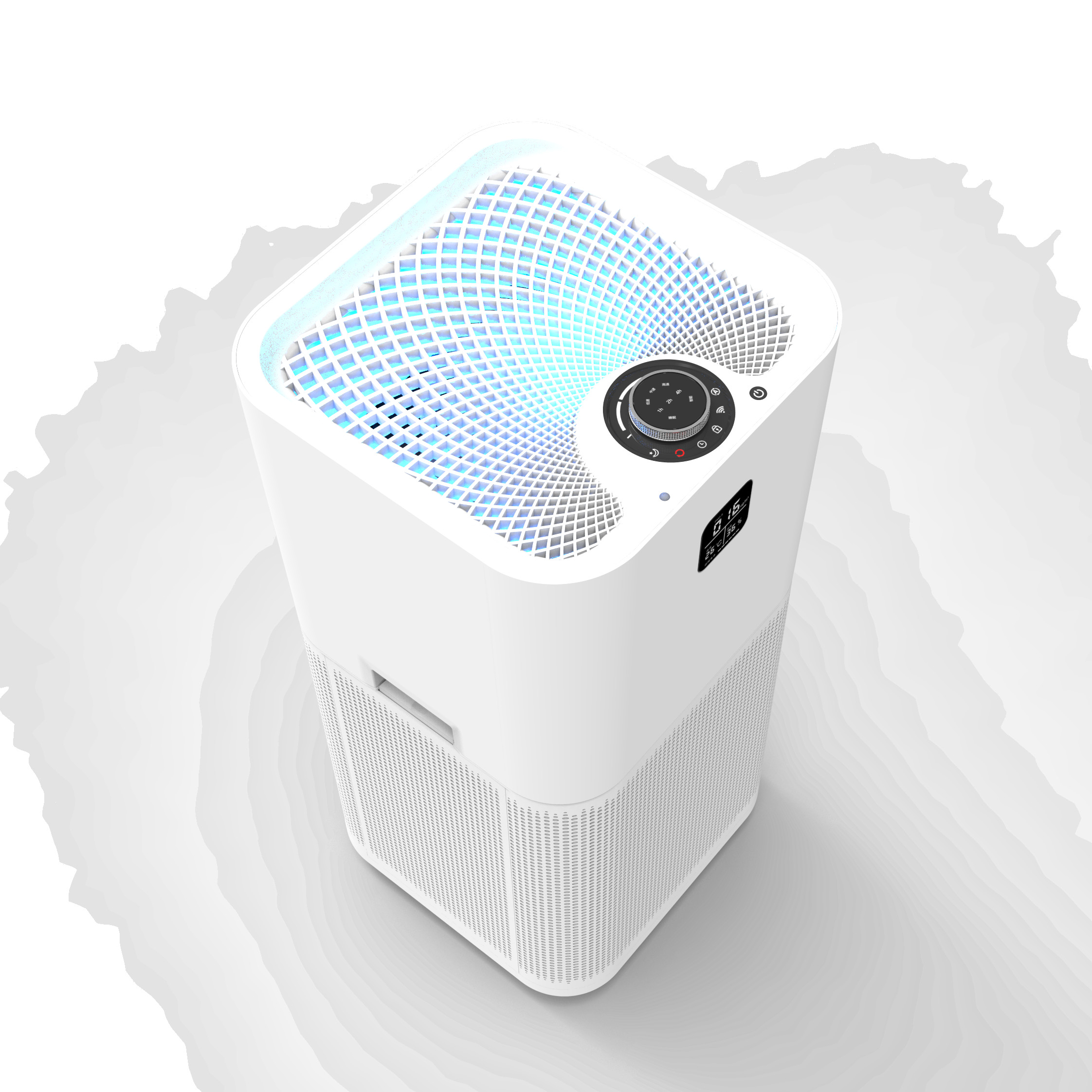 Portable UV HEPA Home Air Purifier For Bedroom