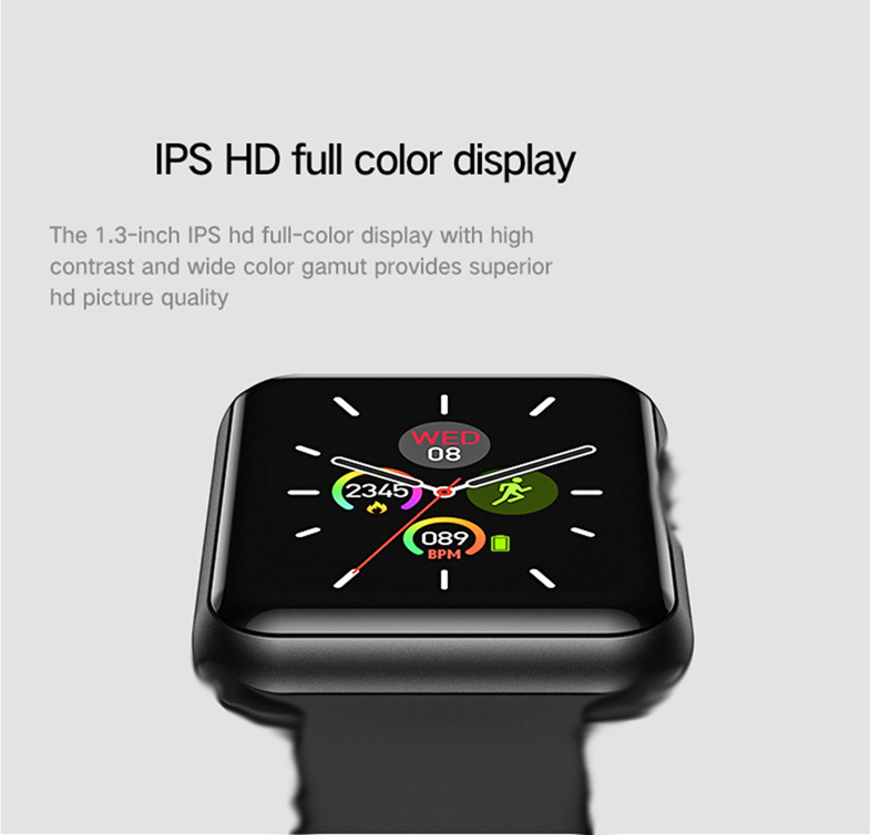 SDK RoHS Sport Touchscreen Smartwatch , Health oil injection Fitness Tracker Wristband