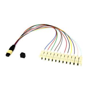 China SC UPC 0.9mm OM2 Om3 Multimode Fiber Optic Cable wholesale