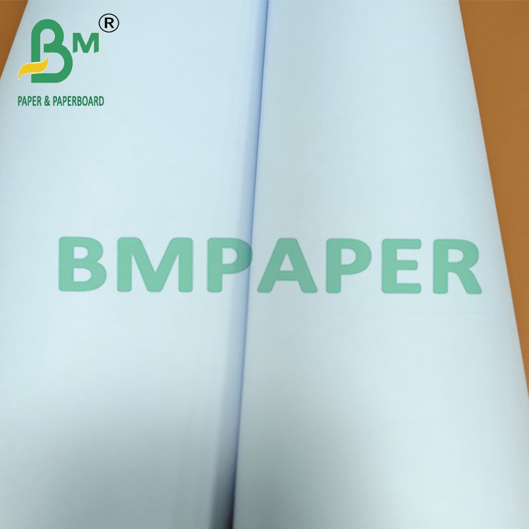 80gsm 24Inch / 36Inch Wide Woodfree CAD Inkjet Plotter Paper Roll