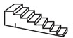Metric / Imperial Ultrasonic Calibration Blocks Step Wedge 1018 304 4340 Steel