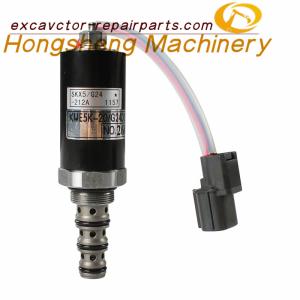 China G24D12A Kobelco Excavator Solenoid Valve SK200-6E Pilot Solenoid Valve wholesale