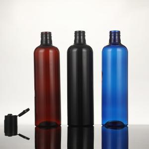 China Reusable Plastic Lotion Bottles with Flip Top Dispenser wholesale