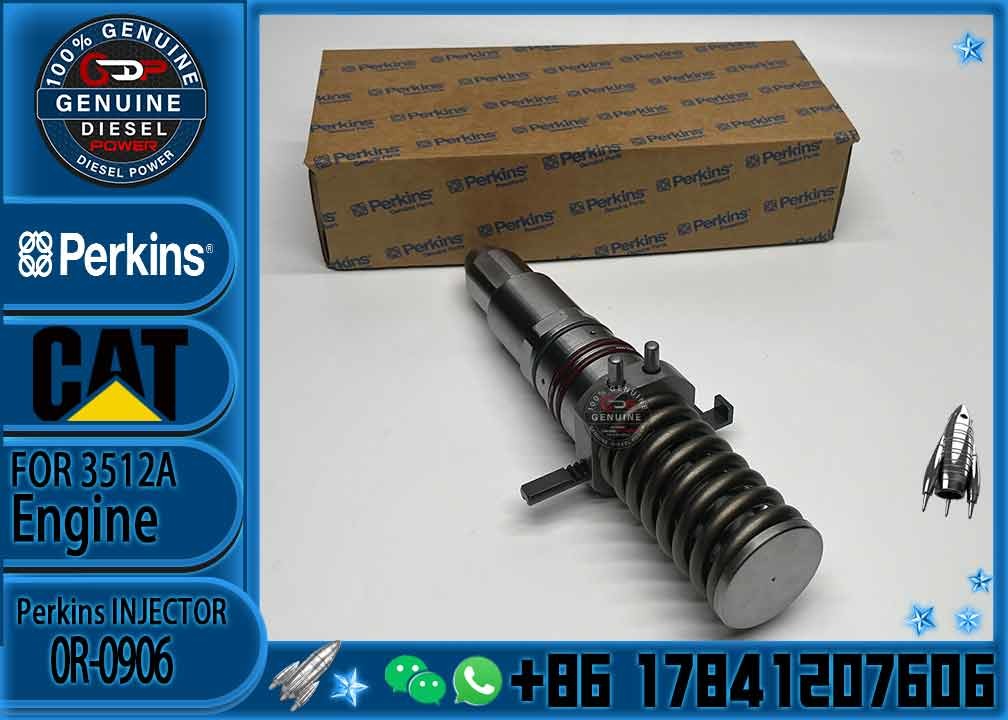 common rail injector Assy injector 6I-3075 7C-4184 0R-0906 engine components 6I3075 7C4184 0R0906 For Caterpillar 3500A