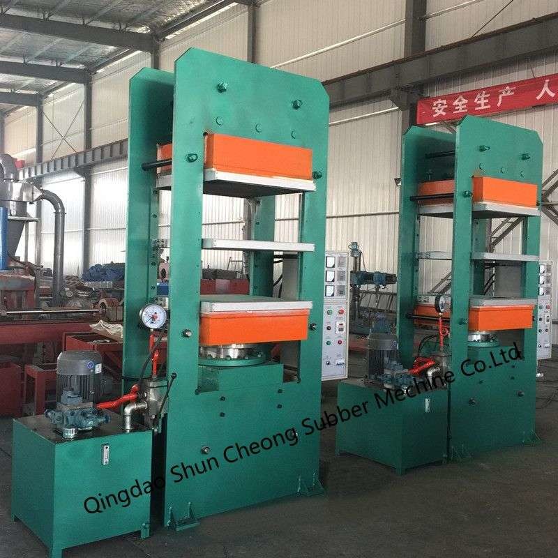 Automatic Plate Vulcanizing Press / Rubber Production Vulcanizing Machine